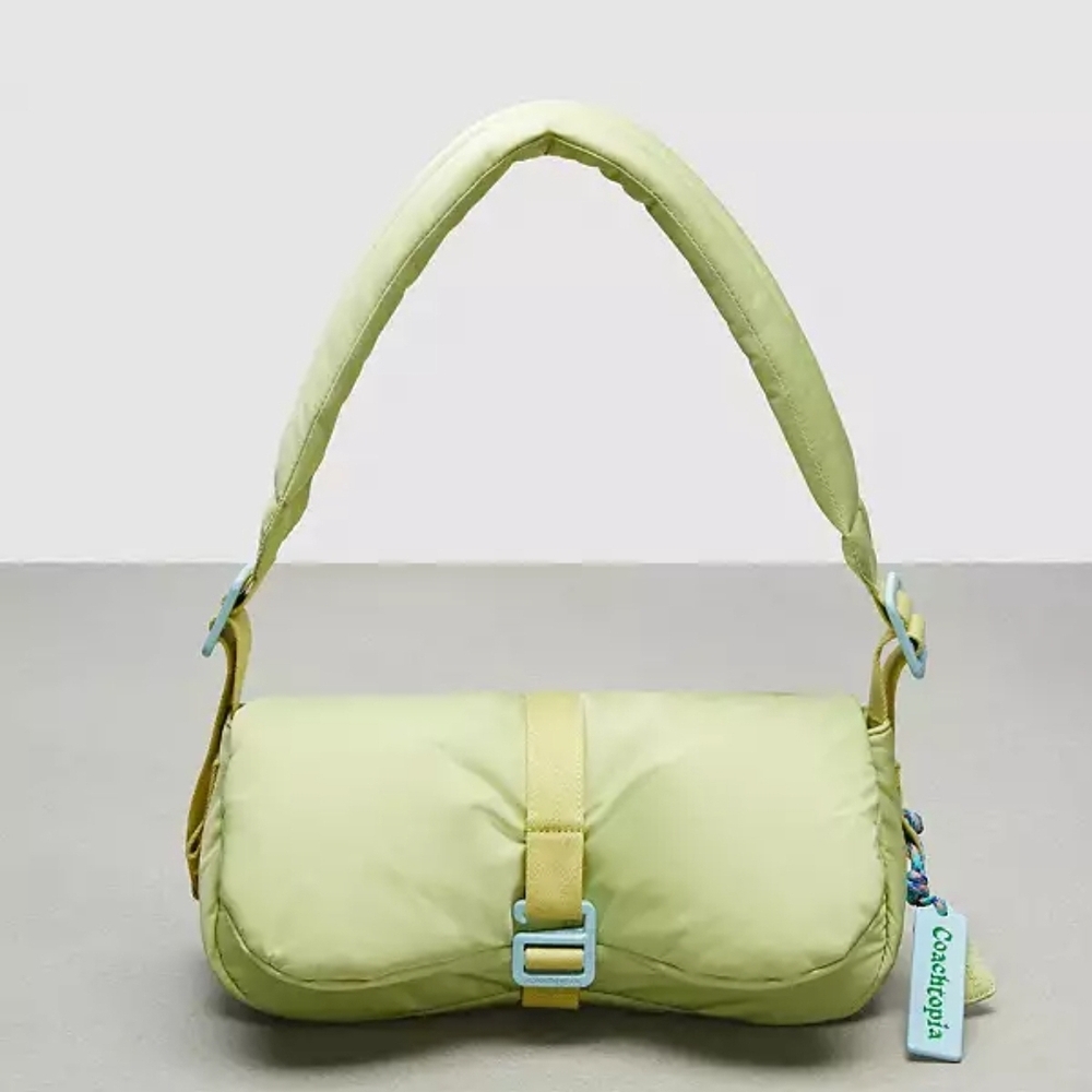 Coachtopia Light Green Shoulder Bag